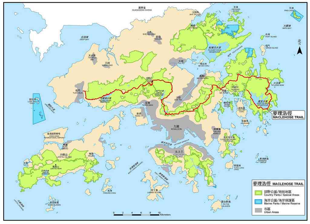 五一不一样的香港游，感受最自然纯真的香港——香港麦理浩径徒步攻略