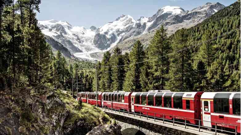等疫情结束，开启瑞士之旅，去瑞士做火车吧！