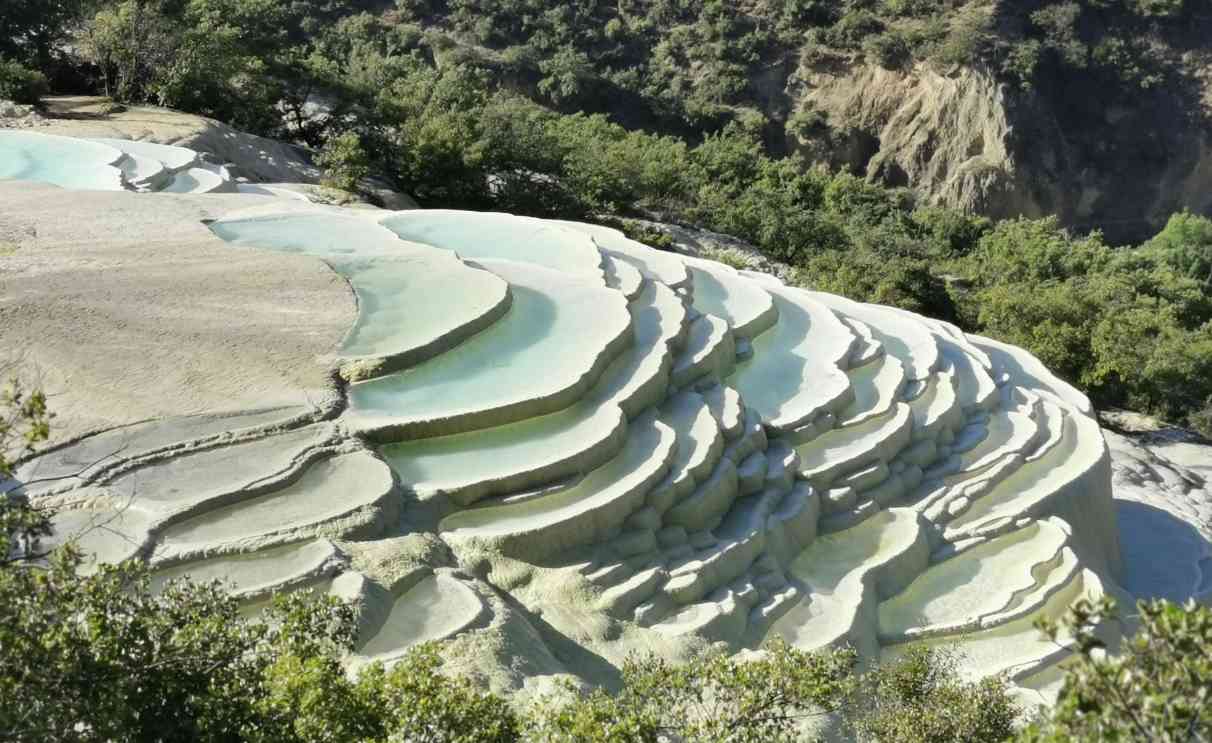 不用出国就能看的棉花堡,云南白水台棉花堡怎么去?白水台棉花堡交通攻略