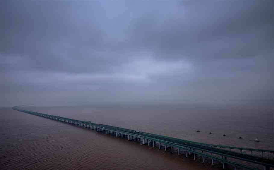 长桥卧波，杭州湾跨海大桥