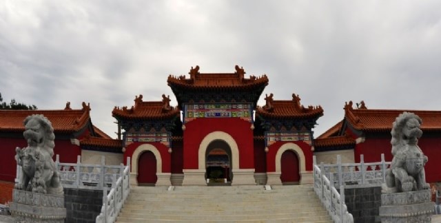 白水寺 九连墩景区